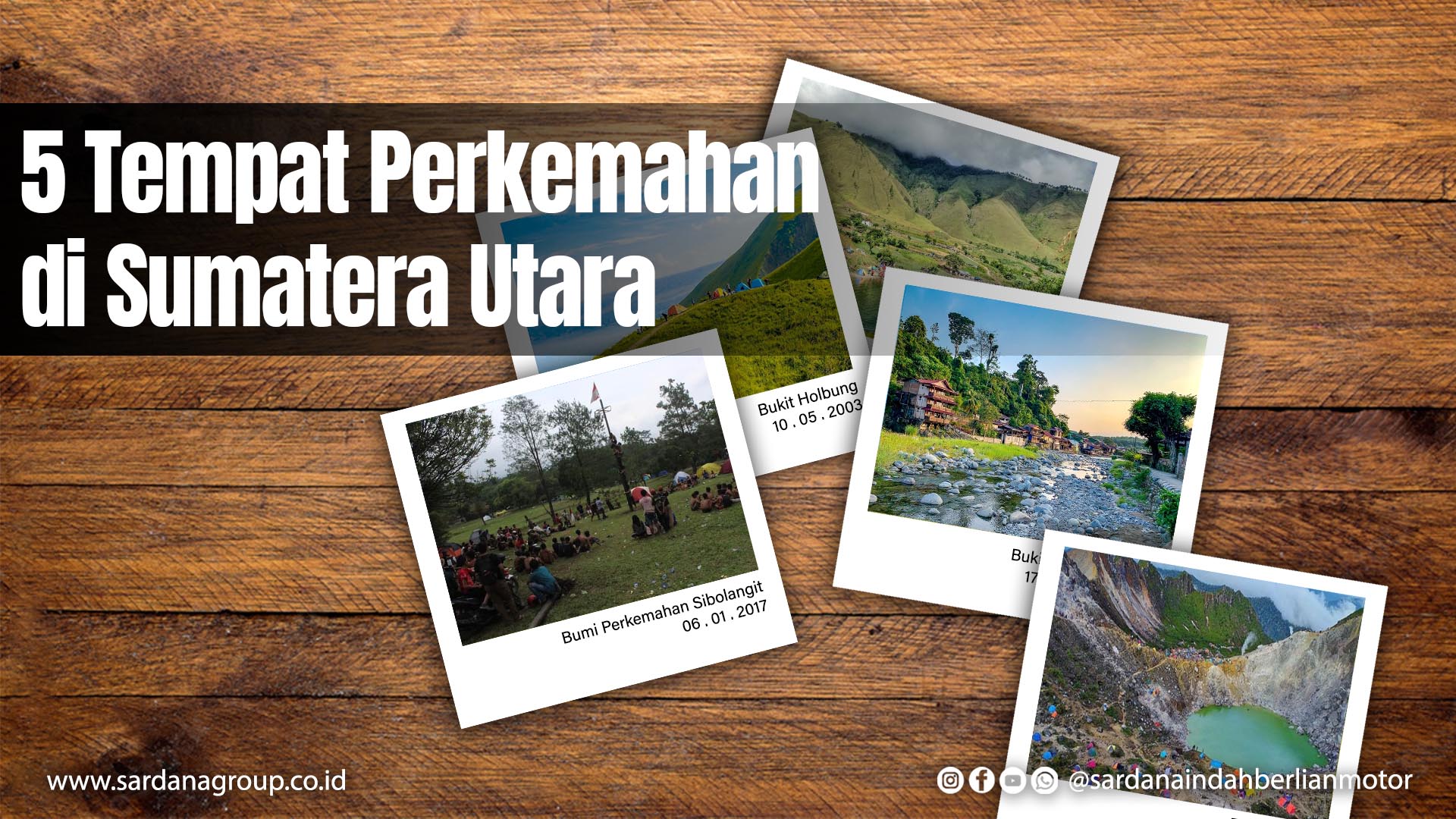 Lima Tempat Perkemahan di Sumatera Utara Yang Jadi Rekomendasi 